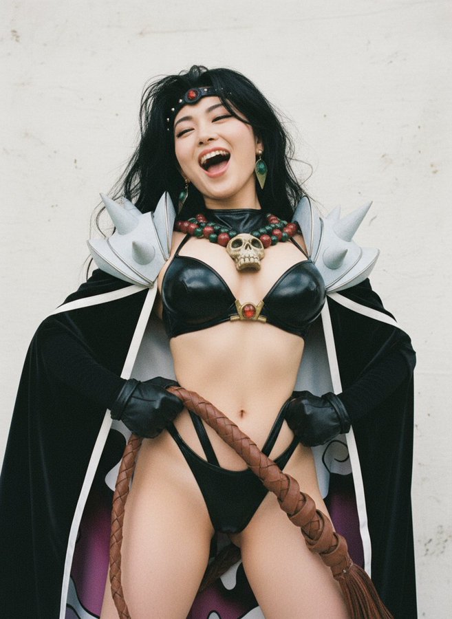 Portrait with enhanced lighting and background blur